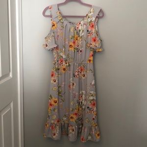LC Lauren Conrad floral dress